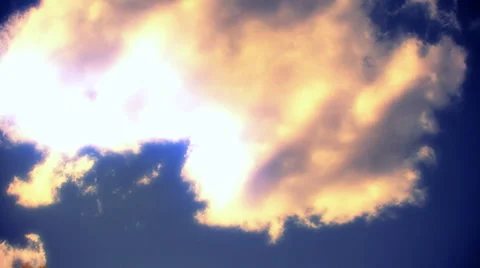 Dreamy clouds Stock Footage 2555784