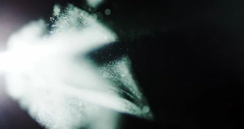 Dreamy Dust Stream In Projector Light Stock Footage 275282420