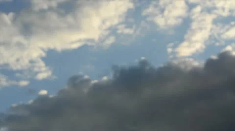 Dreamy Ethereal Clouds Background - Blurred Sky for Text Overlay Stock Footage 11322940