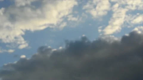 Dreamy Ethereal Clouds Background - Soft Blurred Sky for Text Overlay Stock Footage 11314765