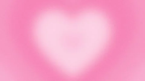 Dreamy Floating Heart Pink Gradient Loop Stock Footage 323150544