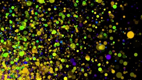 Dreamy Floating Light Particles with Cinematic Dust Texture Background 4K Stock Footage 344349760
