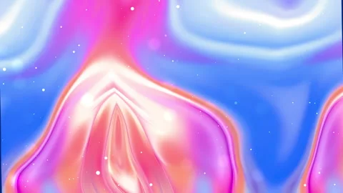 Dreamy Flow abstract animation with particle and seamless looping. 스톡 동영상 303529083