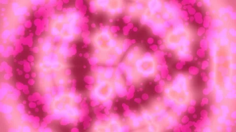 Dreamy glowing bokeh effect: Vibrant aqua and lilac abstract backdrop footage Stock Footage 336539844
