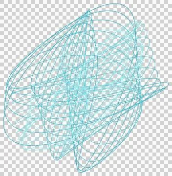 Dreamy mathematical drawing pattern transparent PNG Stock Photos