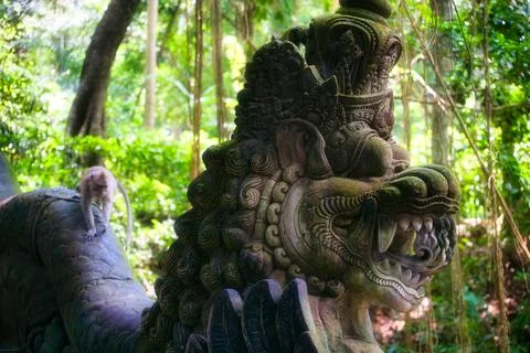 Dreamy Monkey Temple Stock Photos