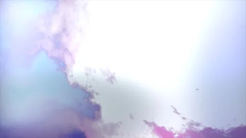 Dreamy Pastel Clouds Shifting Abstract Background Stock Footage 337722818