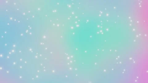 Dreamy Pastel Gradient with Floating White Bokeh Particles Loop Stock Footage 332708492