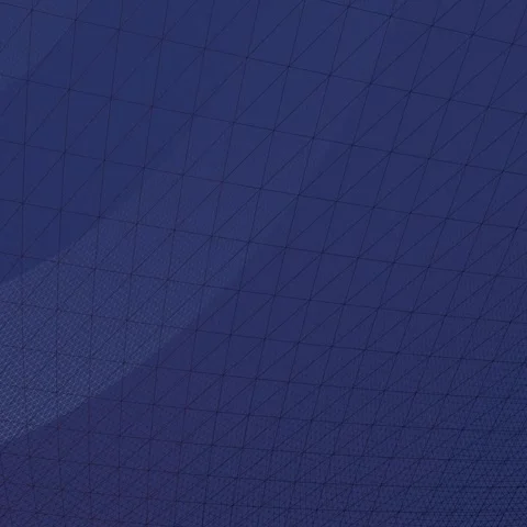 Dreamy poly-sphere background abstract background with a edge-only geometry fini Stock Footage 339315043