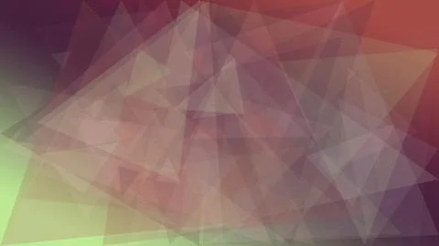 A dreamy polygon gradient background with soft, colorful lighting and layer.. Stock Illustration