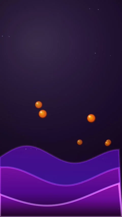 Dreamy purple abstract background with smooth waves and gradient layers Stock Footage 345494807
