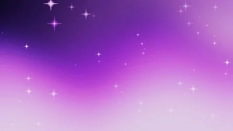 Dreamy Purple Gradient Background with Twinkling Stars Stock Footage 332754635