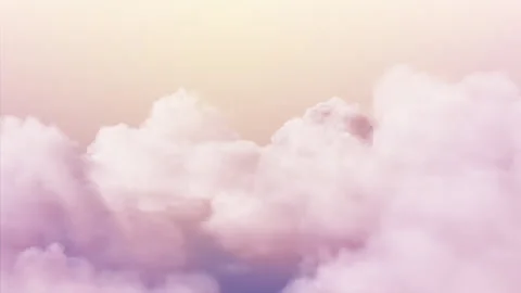 Dreamy Sky Over Clouds with Shine Background Stock Footage 321115286