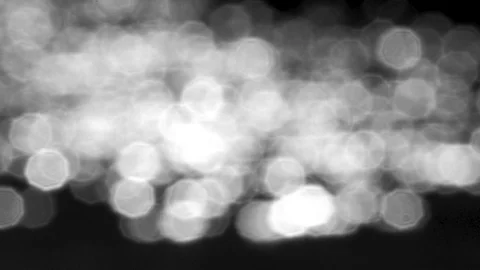 Dreamy slow motion out of focus water bokeh light blobs calming water light Stock Footage 107051400