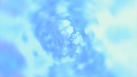 Dreamy Soft Blue Cloud Tunnel Background Stock Footage 339672842