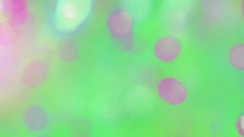 Dreamy Soft Bokeh Lights and Pink Light Leak on Green Screen Vídeos de archivo 340045714