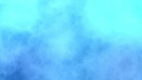 Dreamy Soft Cloud Like Puffy Abstract Moving Blue Background Seamless Loop Vídeo Stock 332787826