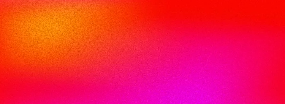 Dreamy sunset gradient background with warm radiant red orange and pink tones. Stock Illustration