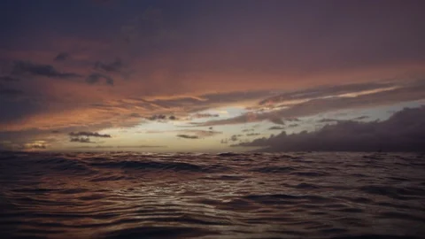 Dreamy Sunset Waterview - * Unedited * Video stock 89946342