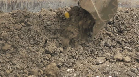 Dredge at building site Stock Footage 49797423