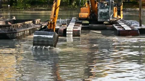 Dredger Stock Footage 10802682