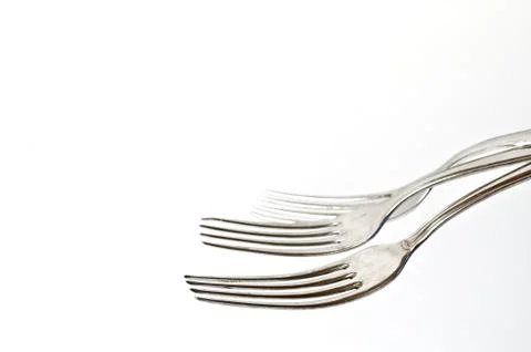 Drei Gabeln Stock Photos