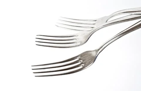 Drei Gabeln Stock Photos