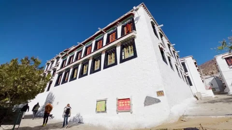 Drepung Monastery in Lhasa, Tibet Stock Footage 327986652