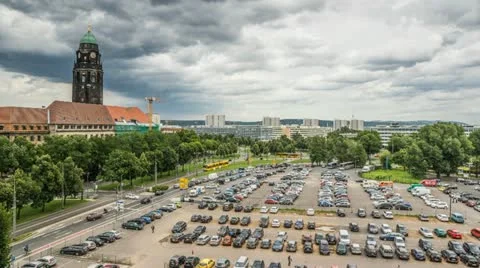 Dresden East Timelapse Stock Footage 11424180
