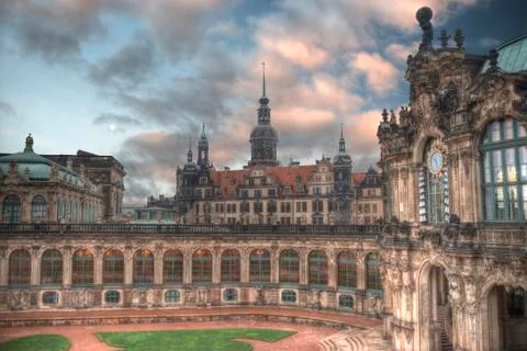 Dresden in Germany. Stock Photos