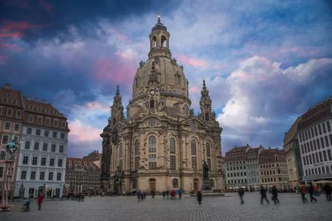 Dresden in Germany. Stock Photos