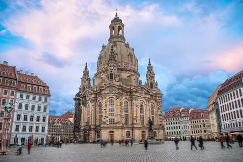 Dresden in Germany. Stock Photos