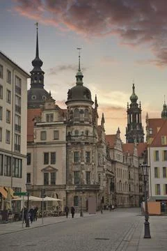 Dresden in Germany. Stock Photos