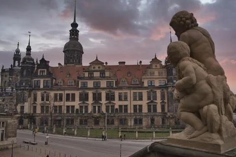 Dresden in Germany. Stock Photos