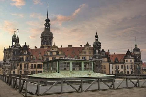 Dresden in Germany. Stock Photos