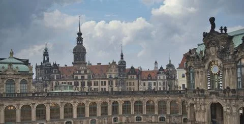 Dresden in Germany. Stock Photos