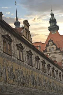 Dresden in Germany. Stock Photos