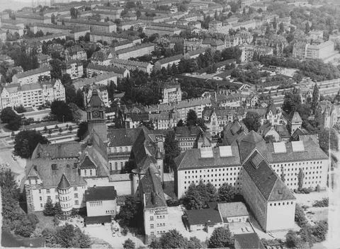 Dresden, historisch, Plätze, Straßen, Stadtteile, Wohngebiete: Technische . Stock Photos