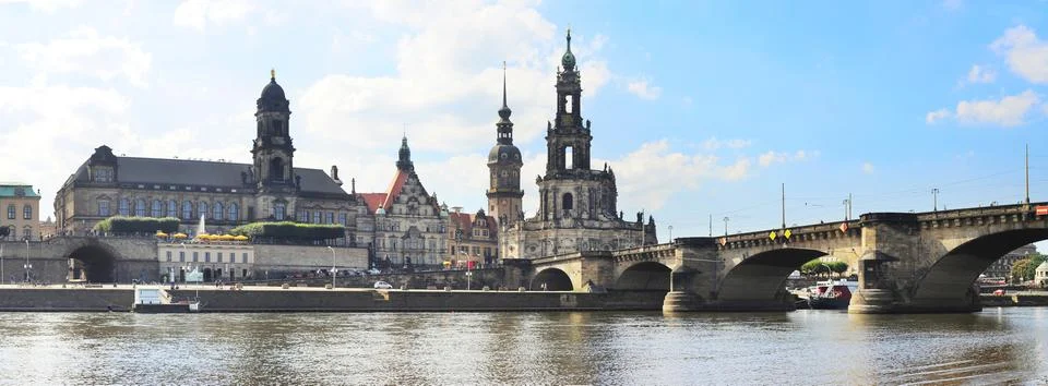 Dresden landmarks Stock Photos