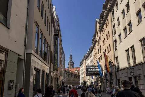Dresden Old Town. Stock Photos