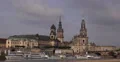 Dresden Skyline Appeal Court Sekundogenitur Bruhl Terrace Old Town Promenade Day 4k or 4k+ Resolution