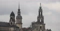 Dresden Skyline Old Town Architecture Hausmannsturm Church Saxony Towers Details 4k or 4k+ Resolution