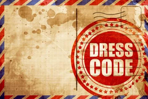 Dress code Illustrazione stock