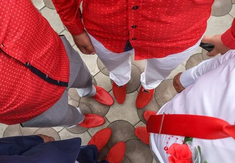 Dress Code - Red 库存照片