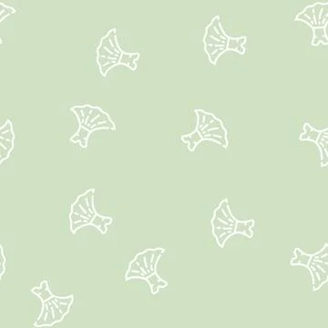 Dress dancer line vector seamless pattern 스톡 일러스트