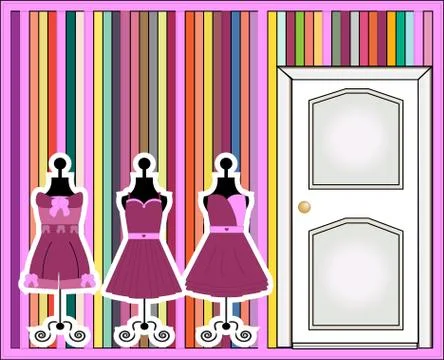 Dress form Stock Illustration