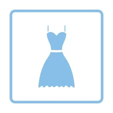 Dress icon Illustrazione stock