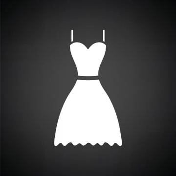 Dress icon 스톡 일러스트