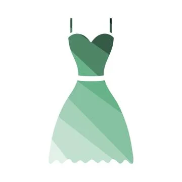 Dress Icon Illustrazione stock