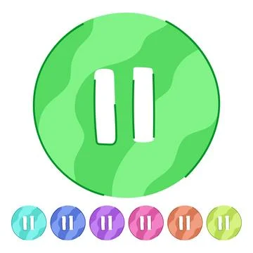 Dress sewing button vector cartoon graphic Stock Illustration